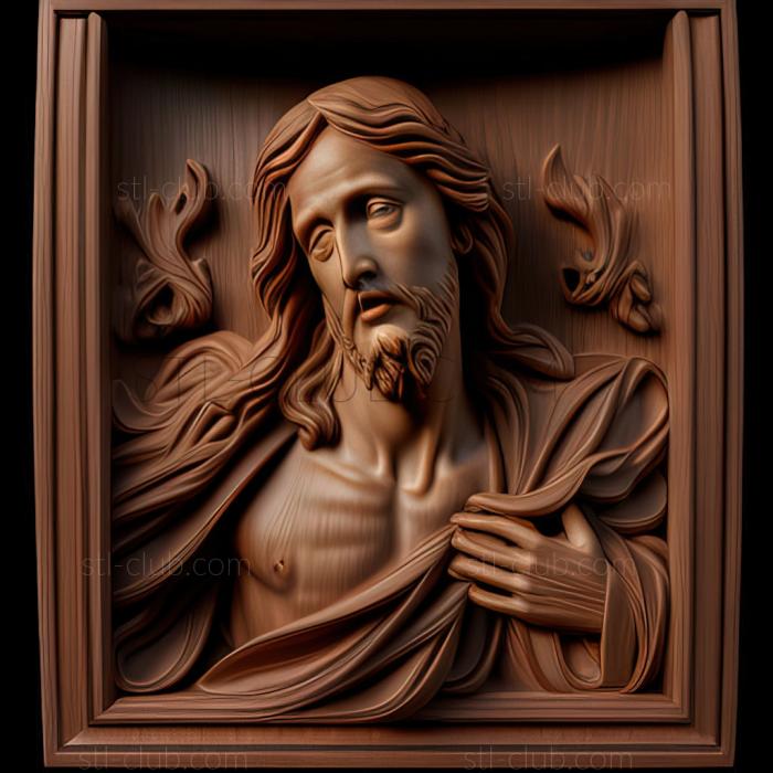 3D model st jesus (STL)